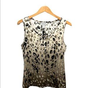 Chico’s animal print tank top size 1 / medium